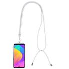 Universal Mixed Color Mobile Phone Lanyard(White Grey) - 1