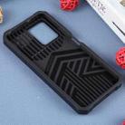 For Redmi Note 12 4G Camera Shield Card Slot PC+TPU Phone Case(Blue) - 3