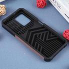 For Redmi Note 12 4G Camera Shield Card Slot PC+TPU Phone Case(Rose Gold) - 3