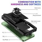 For Xiaomi Redmi Note 13 4G Camera Shield Card Slot PC+TPU Phone Case(Red) - 3