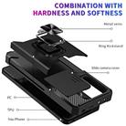 For Redmi Note 14 4G 163mm Camera Shield Card Slot PC+TPU Phone Case(Black) - 3