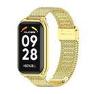 For Redmi Band 2 Mijobs Metal Shell + Milan Buckle Metal Watch Band(Gold) - 1