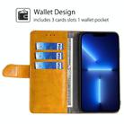 For Xiaomi Redmi A3 4G Geometric Stitching Leather Phone Case(Yellow) - 2