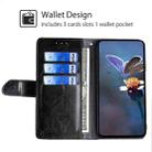 For Honor 200 Lite 5G Global Geometric Stitching Leather Phone Case(Black) - 2