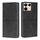 For Infinix Note 40 Pro 5G Cow Texture Magnetic Leather Phone Case(Black) - 1