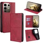 For Infinix Note 50 Pro+ 5G Cow Texture Magnetic Leather Phone Case(Red) - 1