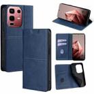 For Infinix Note 50s 5G Cow Texture Magnetic Leather Phone Case(Blue) - 1
