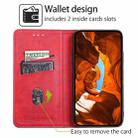 For OPPO A3 Pro 5G India Cow Texture Magnetic Leather Phone Case(Red) - 2