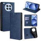 For OPPO Find X8s 5G Cow Texture Magnetic Leather Phone Case(Blue) - 1