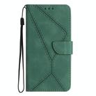For Motorola Moto G Stylus 5G 2025 Stitching Embossed Leather Phone Case(Green) - 2