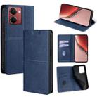 For Realme P3 Ultra 5G Cow Texture Magnetic Leather Phone Case(Blue) - 1