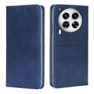 For Tecno Camon 30 Premier 5G Cow Texture Magnetic Leather Phone Case(Blue) - 1