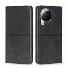 For Xiaomi Civi 3 5G Cow Texture Magnetic Leather Phone Case(Black) - 1