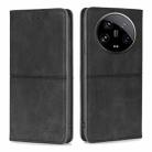 For Xiaomi 14 Ultra 5G Cow Texture Magnetic Leather Phone Case(Black) - 1
