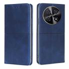 For Huawei nova 12i 4G Cow Texture Magnetic Leather Phone Case(Blue) - 1