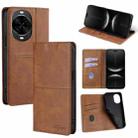 For Huawei nova 14 Pro 5G Cow Texture Magnetic Leather Phone Case(Light Brown) - 1