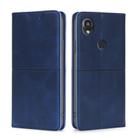 For Kyocera Digno SX3-KYG02 Cow Texture Magnetic Leather Phone Case(Blue) - 1