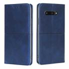 For Kyocera Digno SX4 5G Cow Texture Magnetic Leather Phone Case(Blue) - 1