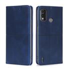 For Nokia G11 Plus Cow Texture Magnetic Leather Phone Case(Blue) - 1