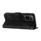 For OPPO A94 4G/A95 5G/Reno5 Z Line Pattern Skin Feel Leather Phone Case(Black) - 3