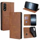 For OnePlus Ace 5 Ultra / Nord 5 Cow Texture Magnetic Leather Phone Case(Light Brown) - 1