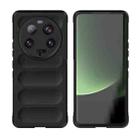 For Xiaomi 13 Ultra Magic Shield TPU + Flannel Phone Case(Black) - 1