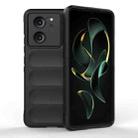 For Xiaomi Redmi K60 Ultra Magic Shield TPU + Flannel Phone Case(Black) - 1