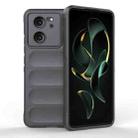 For Xiaomi Redmi K60 Ultra Magic Shield TPU + Flannel Phone Case(Dark Grey) - 1