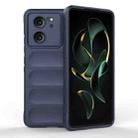 For Xiaomi Redmi K60 Ultra Magic Shield TPU + Flannel Phone Case(Dark Blue) - 1