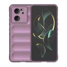 For Xiaomi Redmi K60 Ultra Magic Shield TPU + Flannel Phone Case(Purple) - 1