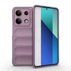 For Xiaomi Redmi Note 13 4G Global Magic Shield TPU + Flannel Phone Case(Purple) - 1