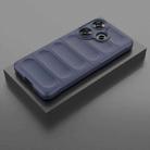 For Xiaomi Redmi Turbo 3 5G Magic Shield TPU + Flannel Phone Case(Dark Blue) - 2