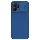 For Realme 9i 5G / 10 5G / 10T 5G NILLKIN Black Mirror Series Camshield PC Phone Case(Blue) - 1