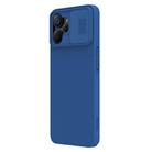 For Realme 9i 5G / 10 5G / 10T 5G NILLKIN Black Mirror Series Camshield PC Phone Case(Blue) - 2