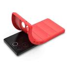 For vivo S17e Magic Shield TPU + Flannel Phone Case(Dark Grey) - 5