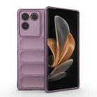 For vivo S17e Magic Shield TPU + Flannel Phone Case(Purple) - 1