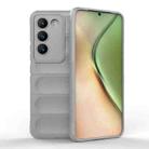 For vivo Y200E 5G Global / Y100 5G IDN Magic Shield TPU + Flannel Phone Case(Grey) - 1