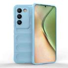 For vivo Y200E 5G Global / Y100 5G IDN Magic Shield TPU + Flannel Phone Case(Light Blue) - 1