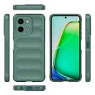 For vivo Y28 4G Magic Shield TPU + Flannel Phone Case(Dark Green) - 3