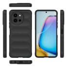 For vivo Y200i / Y200T Magic Shield TPU + Flannel Phone Case(Black) - 3