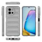 For vivo Y200i / Y200T Magic Shield TPU + Flannel Phone Case(Grey) - 3