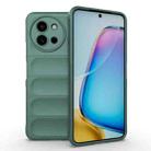 For vivo Y200i / Y200T Magic Shield TPU + Flannel Phone Case(Dark Green) - 1