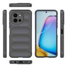 For vivo Y200i / Y200T Magic Shield TPU + Flannel Phone Case(Dark Grey) - 3