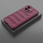 For vivo Y200i / Y200T Magic Shield TPU + Flannel Phone Case(Wine Red) - 2