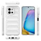 For vivo Y200i / Y200T Magic Shield TPU + Flannel Phone Case(White) - 3