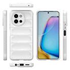 For vivo Y38 5G / Y58 5G Global Magic Shield TPU + Flannel Phone Case(White) - 3