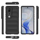 For vivo S19 Pro 5G Magic Shield TPU + Flannel Phone Case(Black) - 3