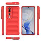 For vivo S19 Pro 5G Magic Shield TPU + Flannel Phone Case(Red) - 3