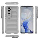 For vivo S19 Pro 5G Magic Shield TPU + Flannel Phone Case(Grey) - 3