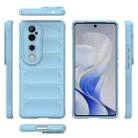 For vivo S19 Pro 5G Magic Shield TPU + Flannel Phone Case(Light Blue) - 3